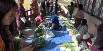 New market shed for Kanglung farmer